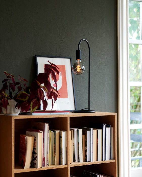 Nordlux Venice bordlampe H55 cm svart